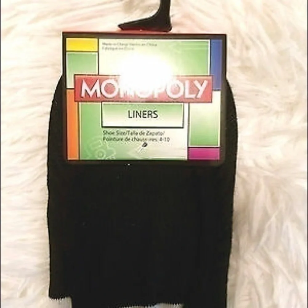 ☄Jailed Mr. MONOPOLY Liner Socks Collectible